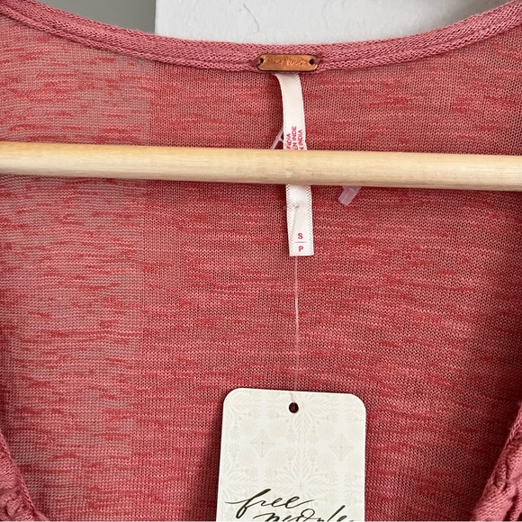 NWT Free People Rose Don’t Call Me Baby Top S - Picture 6 of 9